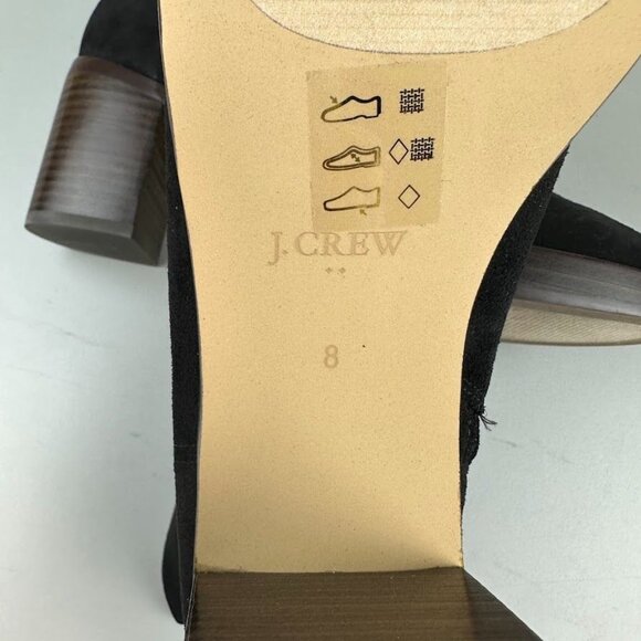 J. Crew Factory Sueded Platform Boots in Black - Picture 6 of 7